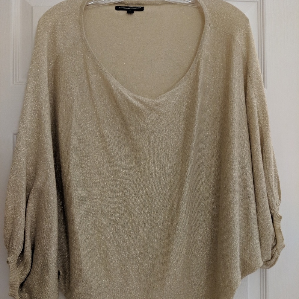 Express Gold draw string bottom top